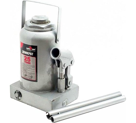 Изображение товара Гидравлический Домкрат СЕРВИС КЛЮЧ 25 т, высота 240-445, 75025