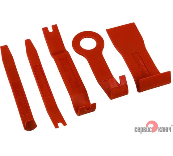 Изображение товара Набор демонтажа обшивки СЕРВИС КЛЮЧ, 5 предметов, 70635