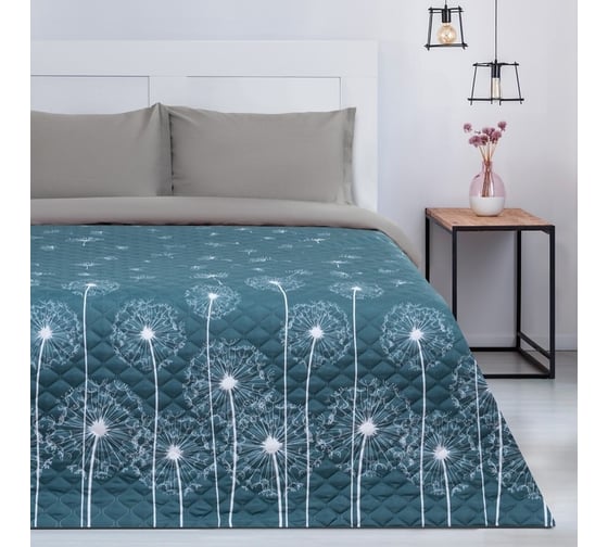 Изображение товара Покрывало Этель евро, Одуванчики, 230x210 ±5 см, микрофибра 5525085