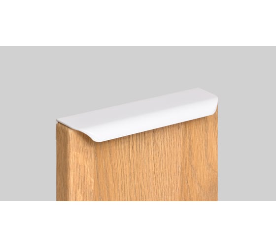 Изображение товара Торцевая ручка BOYARD RT110W.1/128/150 белая 105112