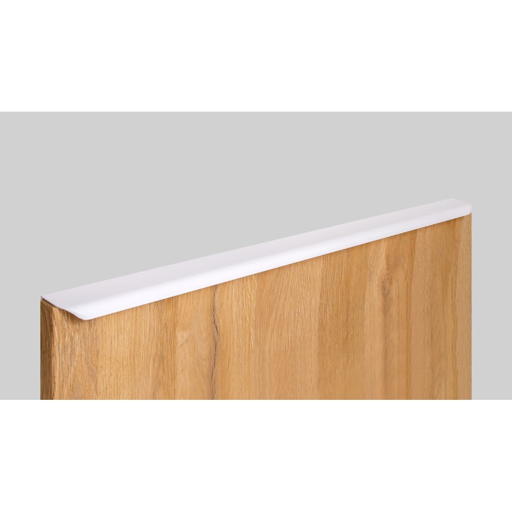 Изображение товара Торцевая ручка BOYARD RT110W 597 мм белая для корпусной мебели