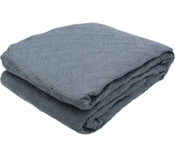 Изображение товара Покрывало ND Home стальной, полиэстер, 150x200 см 309839