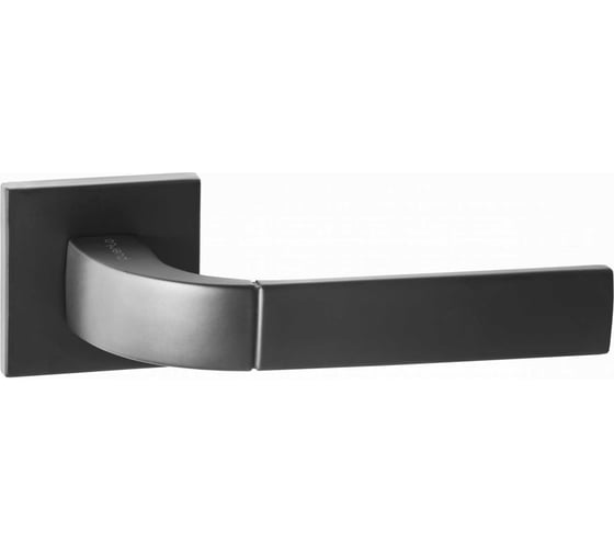 Изображение товара Дверная ручка PUERTO Пиньолата, серия SLIM, черный INAL 536-03 slim B