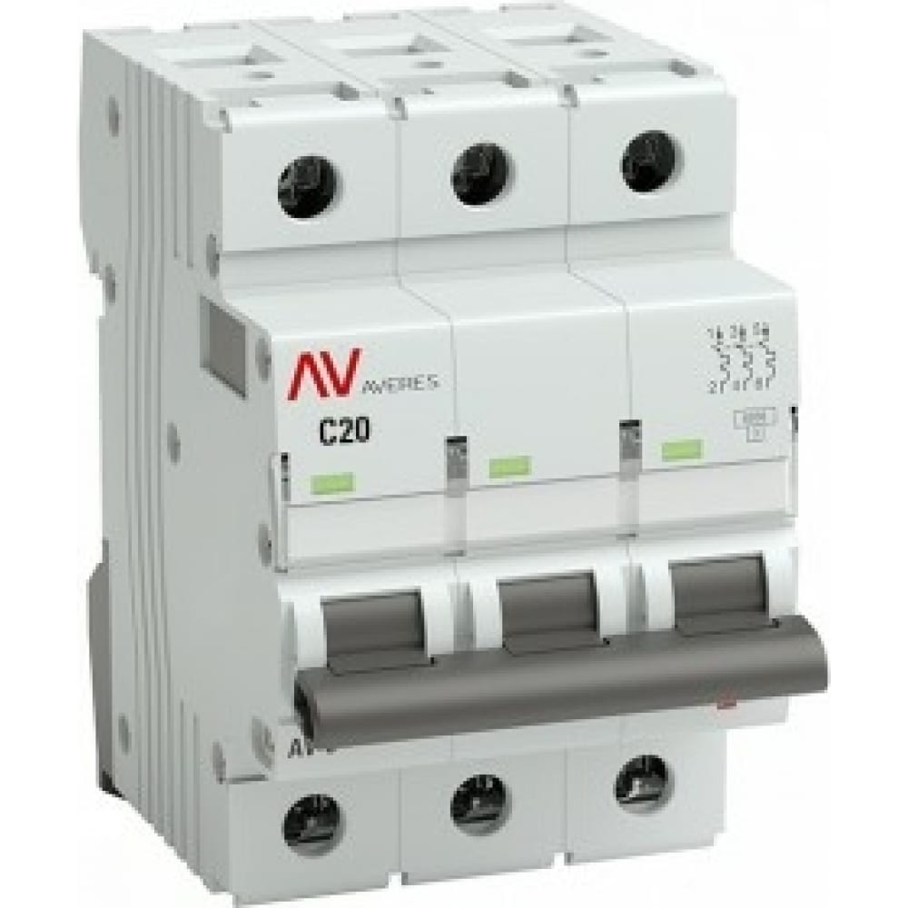Автоматический выключатель EKF автоматический выключатель tdm electric ва47 63 3p c50 а 4 5 ка sq0218 0024