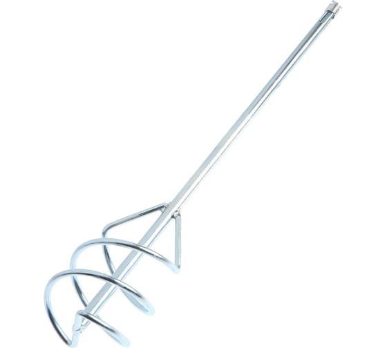 Изображение товара Миксер для песчано-гравийных смесей 80x400х10 мм, оцинкованный, SDS-plus ТУНДРА 1164177