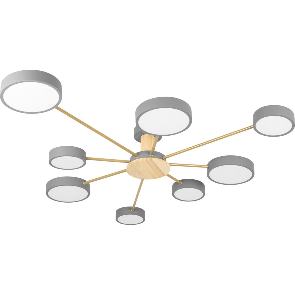 Изображение товара Потолочный светильник LOFT IT Sunrise 8 LED модерн с акриловыми плафонами