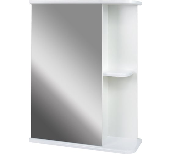 Изображение товара Зеркало DORATIZ Гретта 50 левое, белый, со шкафчиком 2711.046