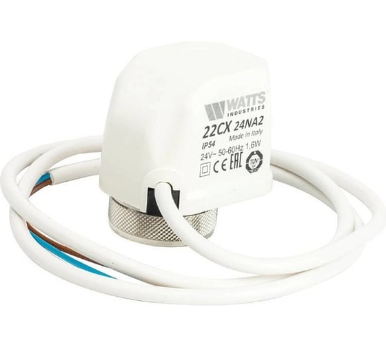 Изображение товара Электротермический сервопривод WATTS 22СХ, 24В, нормально-открытый 22CX24NA2 10029672