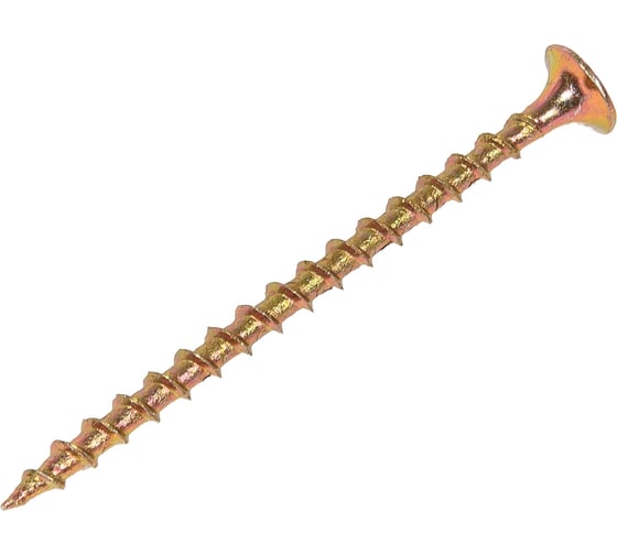 Изображение товара Саморез Доброга ГКД 3.5x55 мм, желтый цинк,500 шт. ЦБ-00028505