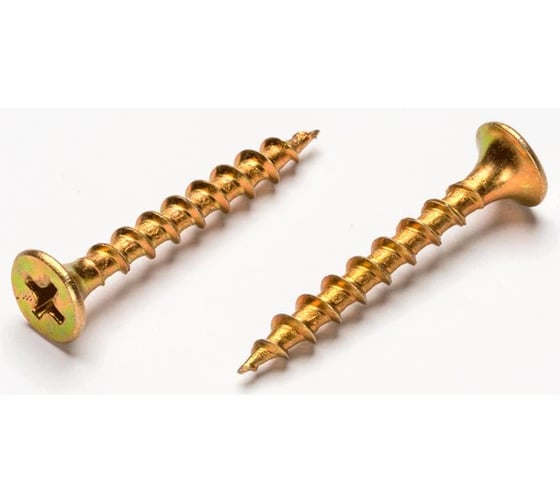 Изображение товара Саморез Доброга ГКД 4.2x65 мм, желтый цинк,250 шт. ЦБ-00028509