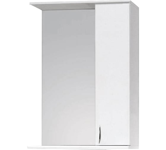 Изображение товара Зеркало DORATIZ Эко 50 правое, белый, со шкафчиком 2712.533