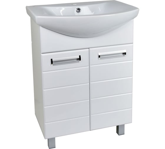 Изображение товара Тумба DORATIZ Вега 60 под умывальник Балтика 60, белый 9912.502