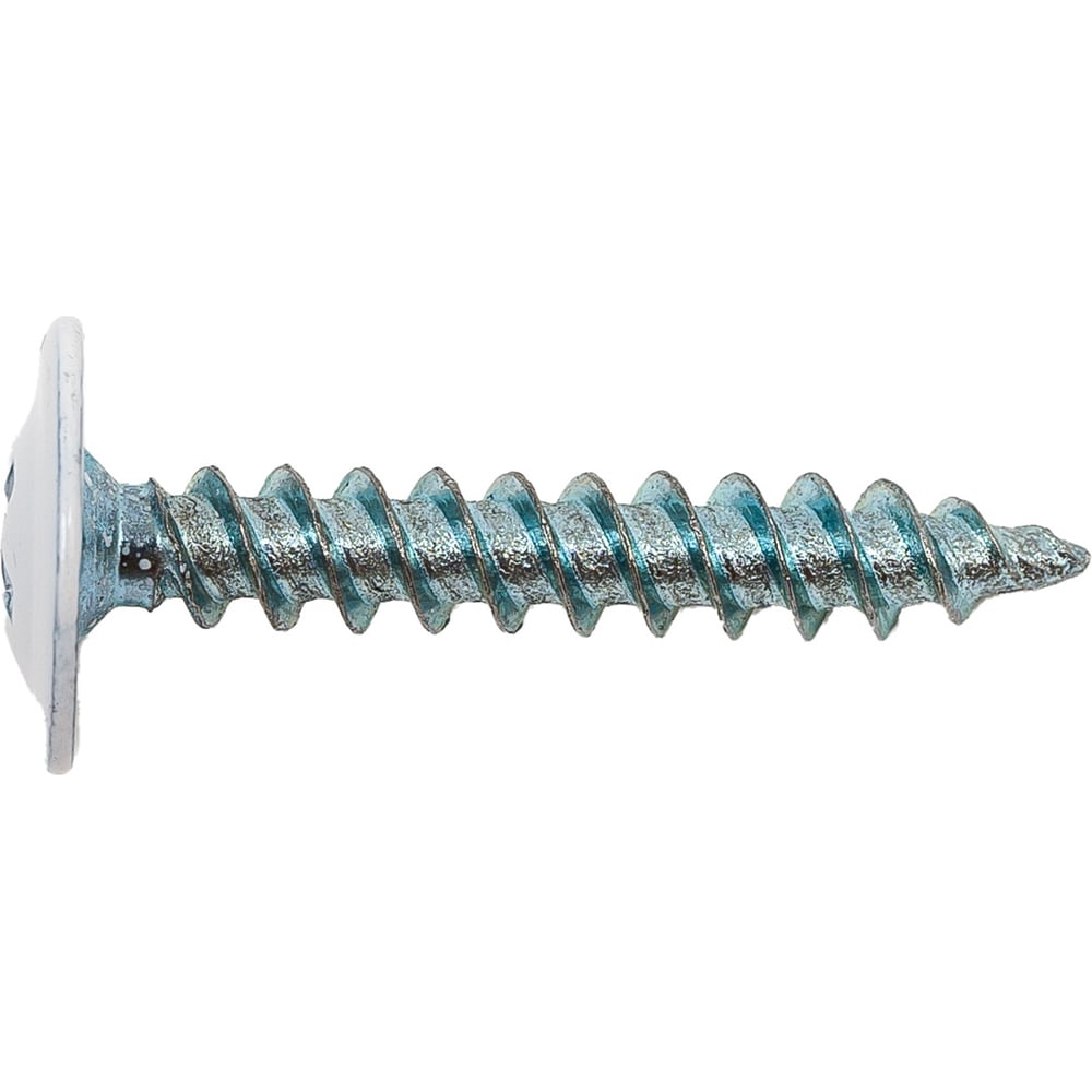 Изображение товара Саморез Доброга пресс-шайба 4.2x25 цинк RAL9003 белый 50 шт.