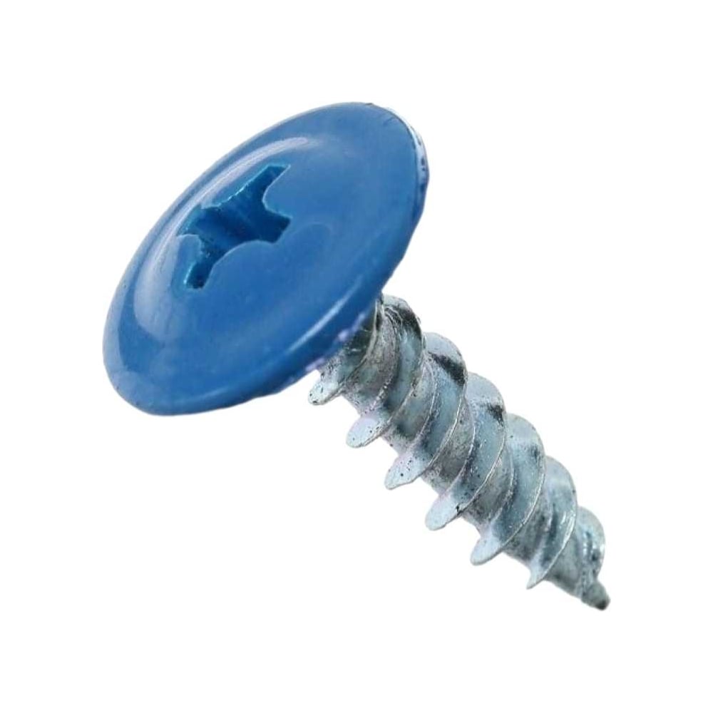 Изображение товара Саморез Доброга пресс-шайба 4.2x16 цинк RAL 5002 100 шт.