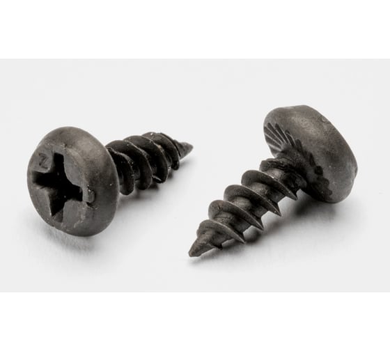 Изображение товара Саморез Доброга полуцилиндр, 3.5x9.5 мм, оксидированный, 100 шт. ЦБ-00029285