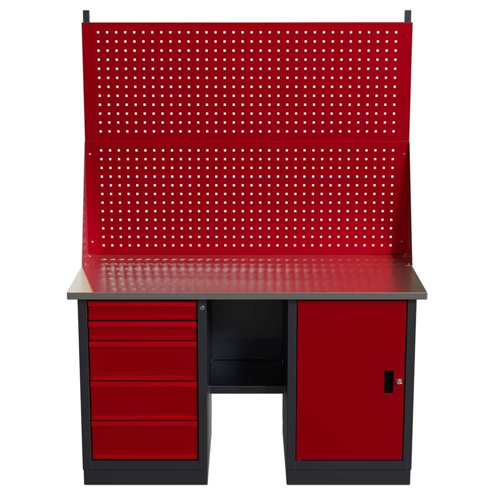 Изображение товара Профессиональный слесарный двухтумбовый верстак IRONMEBEL wk-5/wk-0 1400