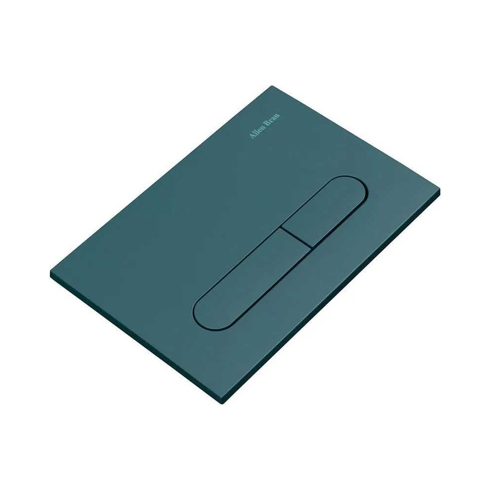 Изображение товара Кнопка смыва ALLEN BRAU PROJECT COLOR ABS пластик петроль 230x156 мм