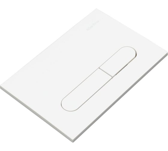 Изображение товара Кнопка смыва ALLEN BRAU PROJECT COLOR abs-пластик, 230x156 мм, белый матовый 9.2PR01.21 (326469) 00326469