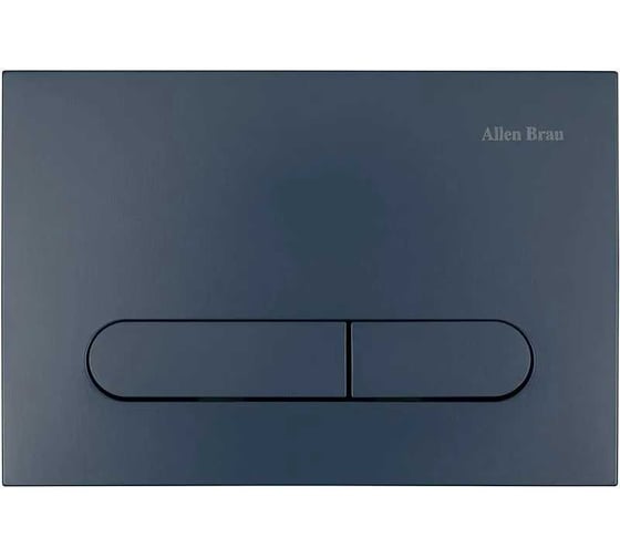 Изображение товара Кнопка смыва ALLEN BRAU PROJECT COLOR abs-пластик, 230x156 мм, индиго 9.2PR01.ID (326473) 00326473