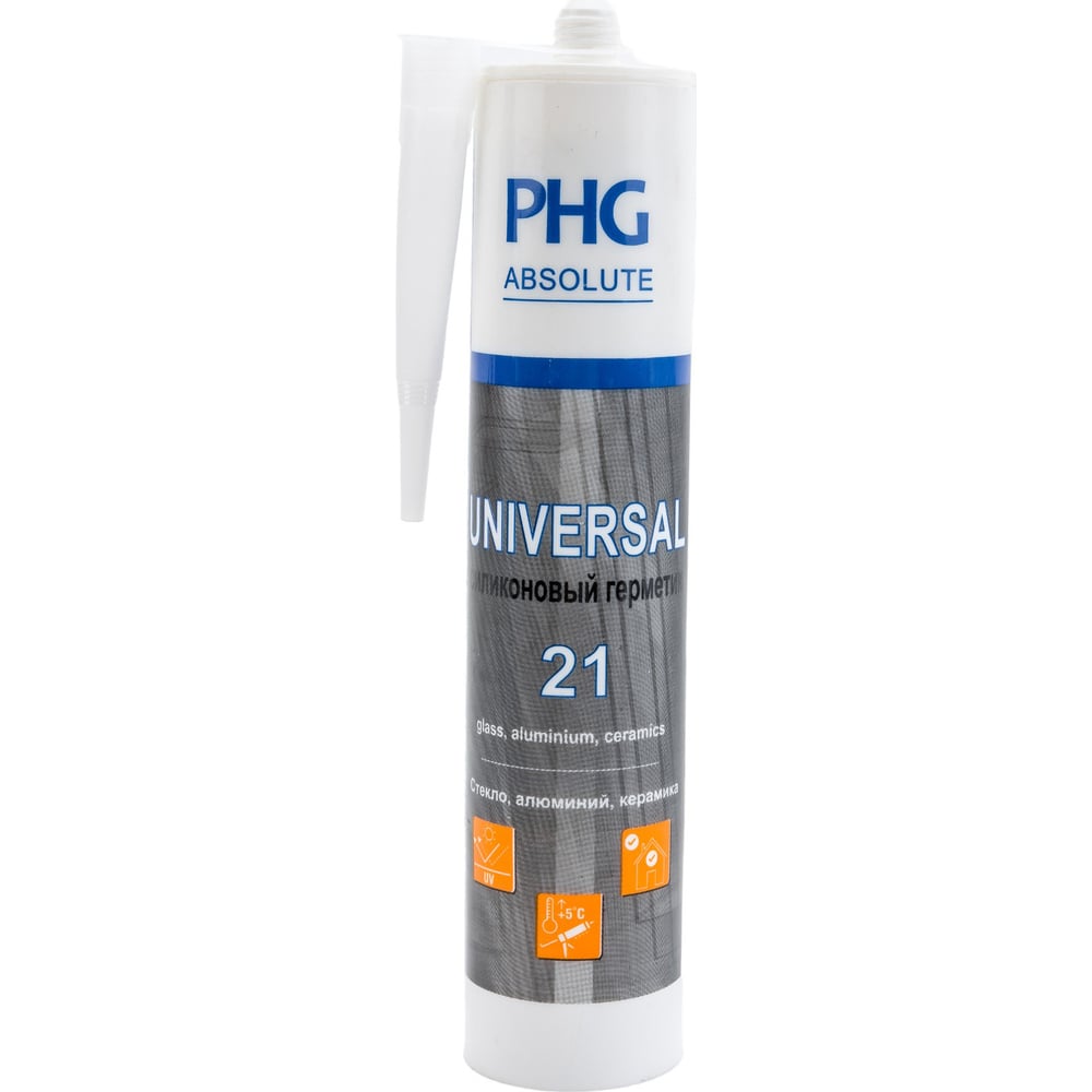 Универсальный силиконовый герметик PHG поглотитель запаха универсальный selena бх 07 20гр 1 шт