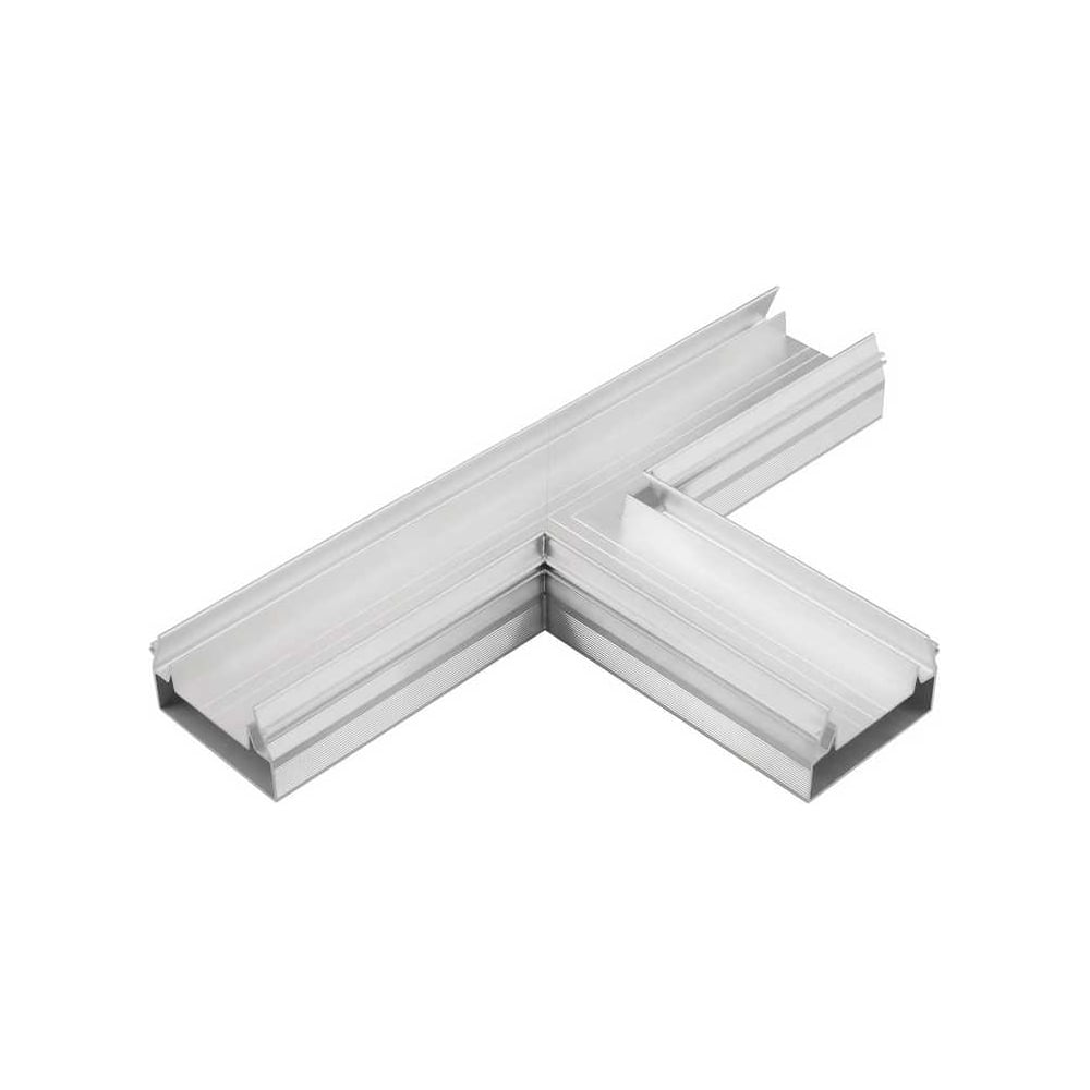 Изображение товара Угол Arlight STRETCH-S-50-CEIL-CENTER-T90 тройной алюминиевый для потолочной проводки