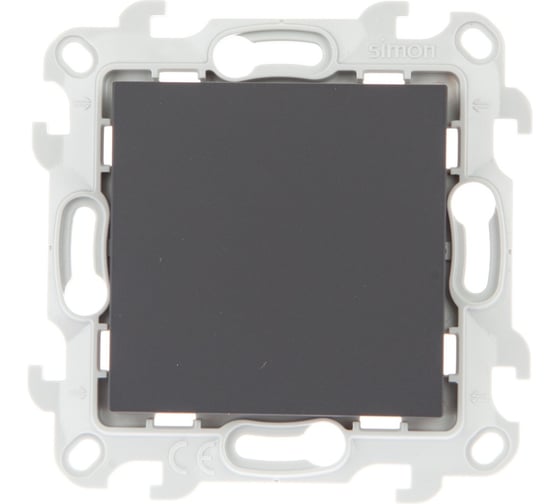 Изображение товара Перекрестный выключатель Simon графит 2450251-038