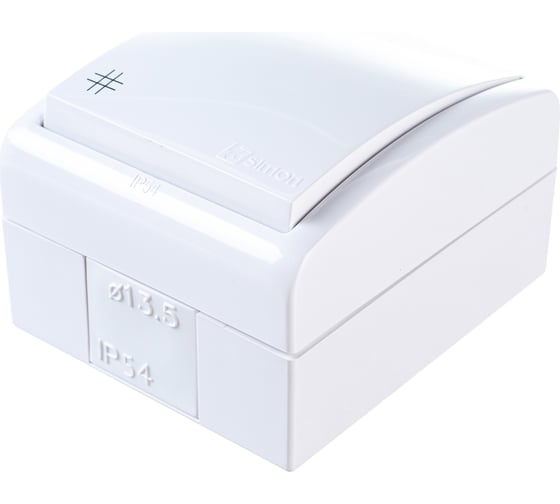 Изображение товара Одноклавишный проходной выключатель Simon с 3-х мест перекрёстный, IP54, 10А 250В, S15 A 1594251-030