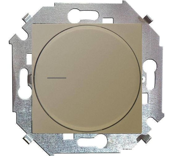 Изображение товара Поворотный регулятор напряжения Simon для светод. Регул. ламп 230В, 5-215Вт 1591796-034