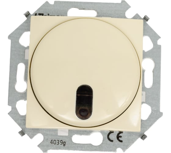 Изображение товара Светорегулятор с управлением Simon от ИК пульта, проходной, 500Вт, 230В слоновая кость 1591713-031