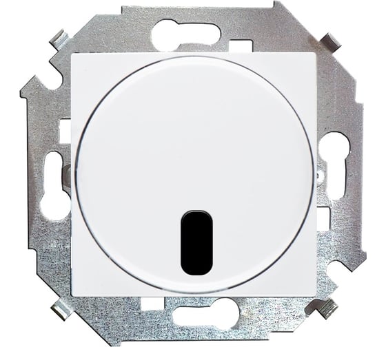 Изображение товара Светорегулятор с управлением Simon от ИК пульта, проходной, 500Вт, 230В, белый 1591713-030