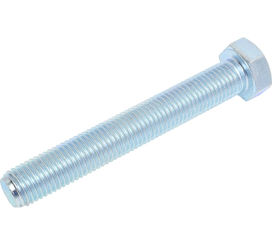 Изображение товара Болт Доброга 16х110 мм, цинк, полная резьба, к.п. 8.8, ГОСТ 7798/7805, 5 кг ЦБ-00033599