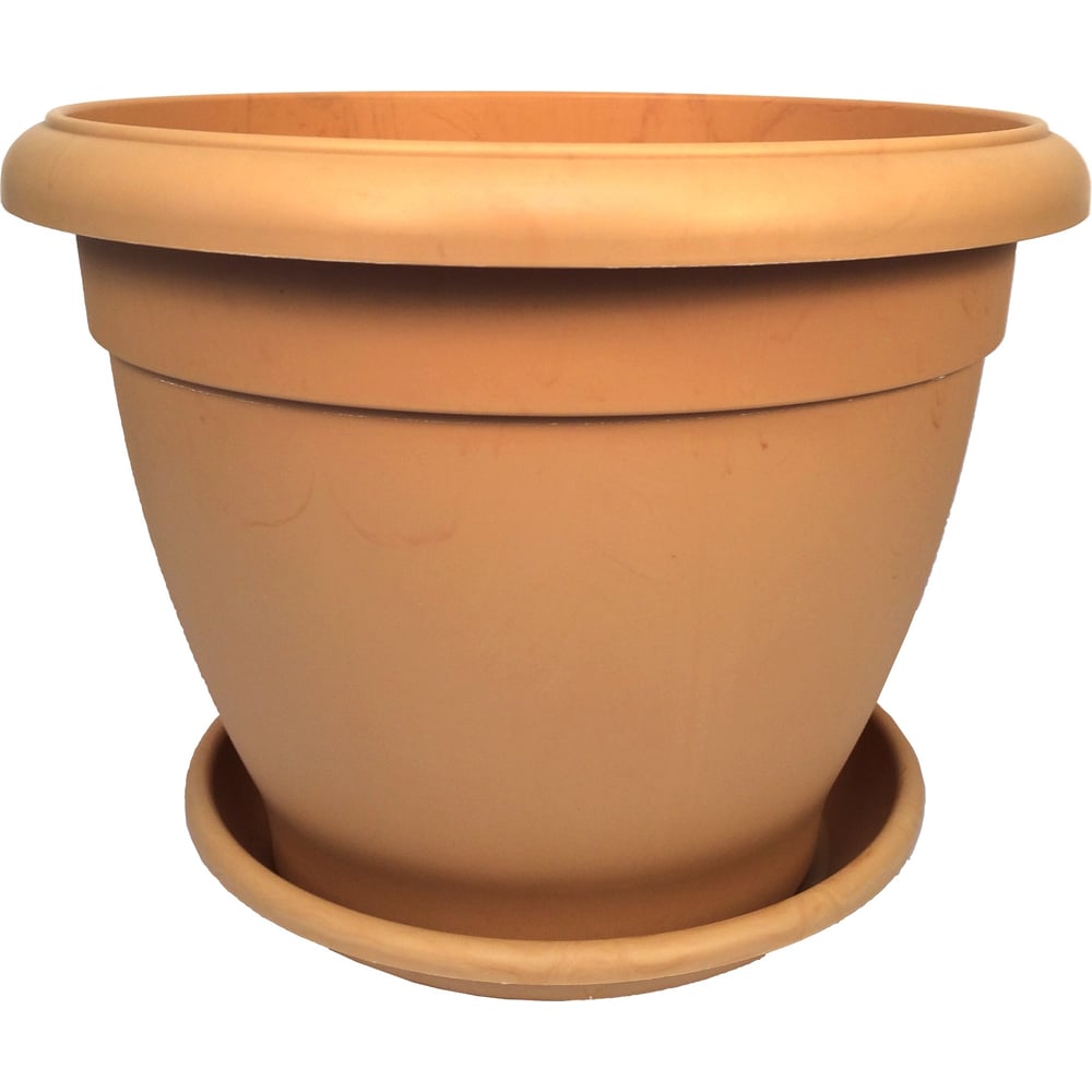 Изображение товара Цветочный горшок Тек-А-Тек Le Jardin 2 d=20 светлый терракот