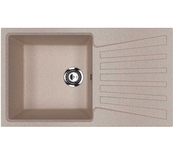 Изображение товара Мойка для кухни из искусственного камня ULGRAN песочный U-703-302
