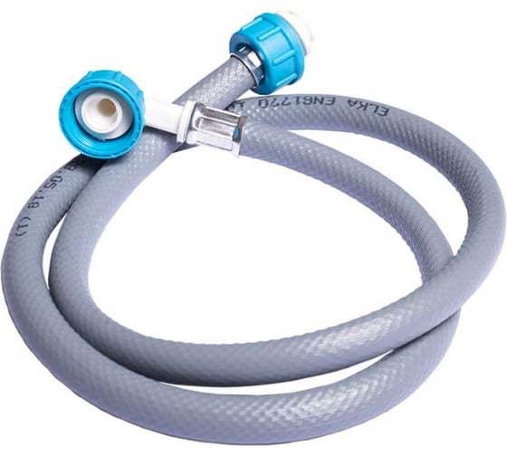 Изображение товара Шланг для стиральных машин ELKA заливной, серый, 3/4", 500 см ШЗ46Н0500У