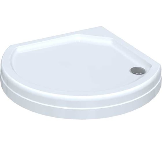 Изображение товара Поддон Радомир Стронг 90x90 см, радиальный на раме-подставке с устройством слива 1-11-0-0-0-180