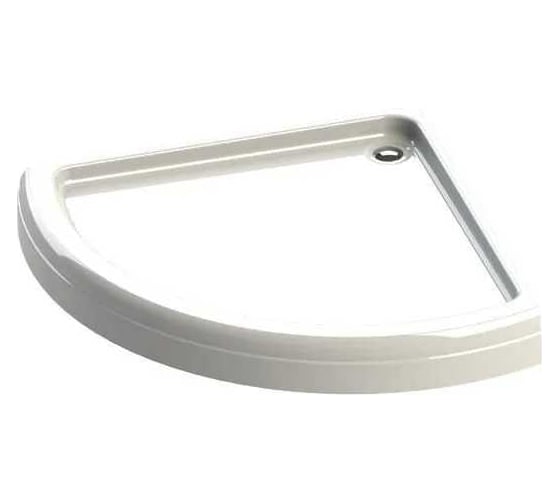 Изображение товара Поддон к душевому углу Радомир Найт 90, радиальный на раме-подставке с устройством слива 1-11-0-0-0-001