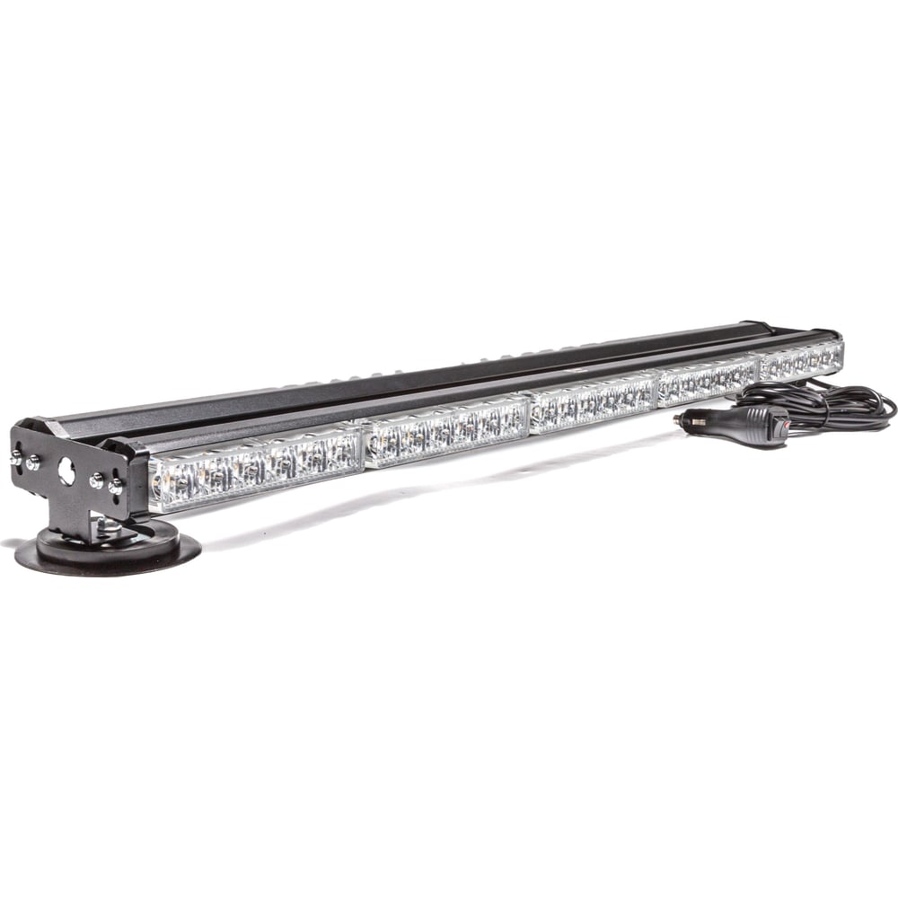 Изображение товара Маяк-стробоскоп АВТОЭЛЕКТРИКА ae60w-5eps-2s-m 60 вт, 12/24 в, 2-стороны, 5+5 блоков epistar 28 режимов, провод 3 м, магнит 09.02331