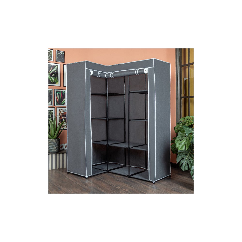 Изображение товара Напольная вешалка-шкаф HELEX home W-30 для одежды