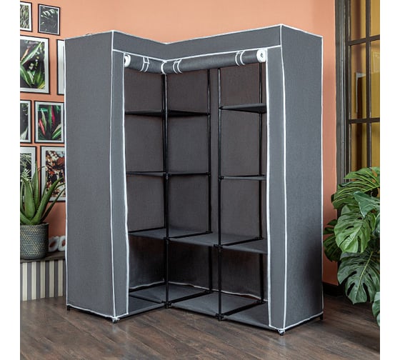 Изображение товара Напольная вешалка-шкаф для одежды HELEX home W-30