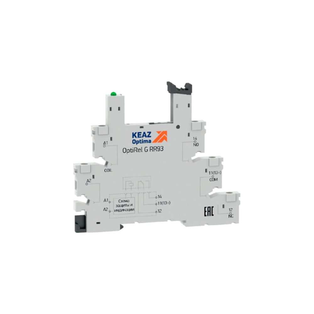 Изображение товара Розетка для реле КЭАЗ OptiRel G RR93-01-220-240U-6-V 281162