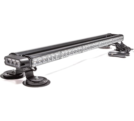 Изображение товара Маяк-стробоскоп АВТОЭЛЕКТРИКА ae66w-5eps-4s-m 66 вт, 12/24 в, 4-стороны, 5+5+2 блока epistar 28 режимов, провод 3 м, магнит 09.02345