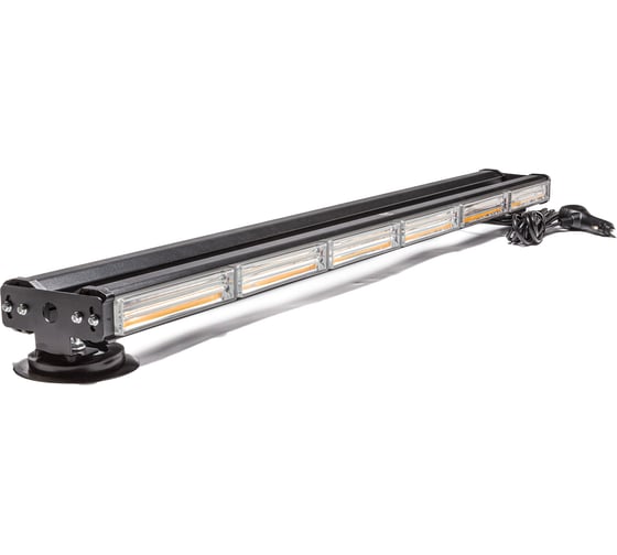 Изображение товара Маяк-стробоскоп АВТОЭЛЕКТРИКА ae72w-6cob-2s-m 72 вт, 12/24 в, 2-стороны, 6+6 блоков cob, 28 режимов, провод 3 м, магнит 09.02325