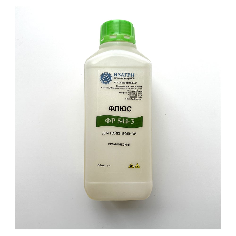 Изображение товара Флюс для пайки ФР 544-3 ORL0 1 л активный жидкий для металлов