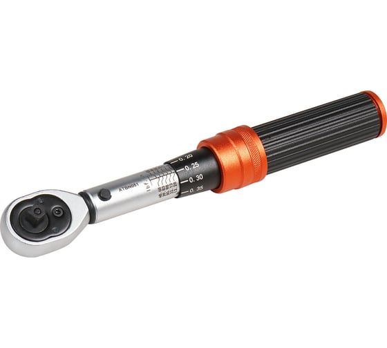 Изображение товара Ключ Airline динамометрический 1/4" 1-6Нм PRO в кейсе, кнопка быстр.сброса, алюмин.рук. ATBN051