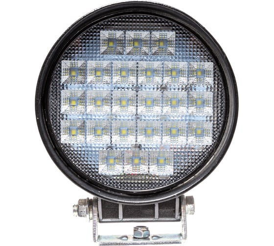 Изображение товара Фара АВТОЭЛЕКТРИКА ae72r-24led-65pc круглая, рассеиваемый свет, 24 диодов, 72 w, 115x65x142, 12/24v 09.02418