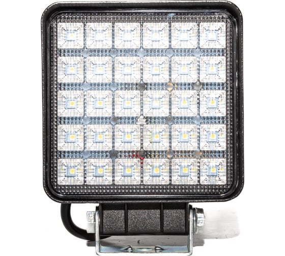 Изображение товара Фара АВТОЭЛЕКТРИКА ae90s-30led-42pc квадратная, рассеиваемый свет, 30 диодов, 90 w, 110x42x140, 12/24v 09.02416