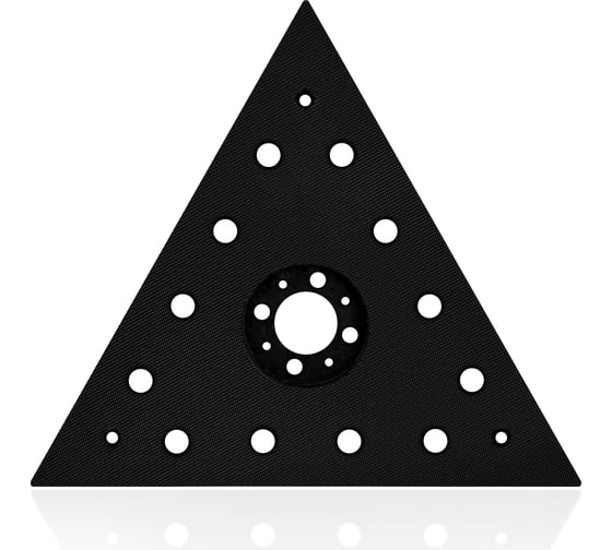Изображение товара Насадка для шлифмашинки с липучкой треугольник 290 мм, мягкая vertextools 0080-290