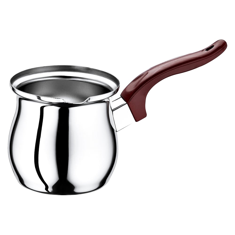 Изображение товара Турка из нержавеющей стали OMS collection №2 0.25 л бакелитовая ручка