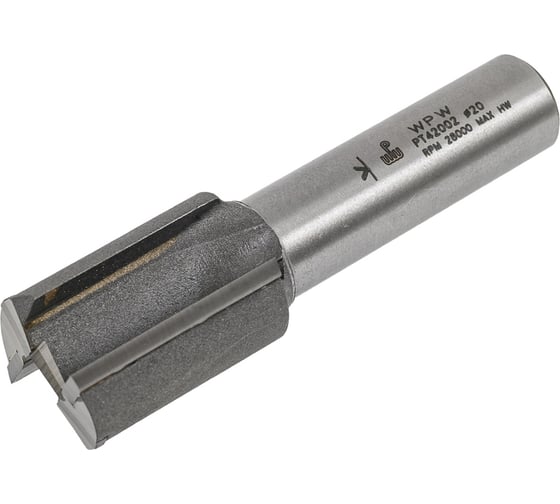Изображение товара Фреза пазовая врезная усиленный сплав (20х67/25 мм; Z2+1) WPW PT42002