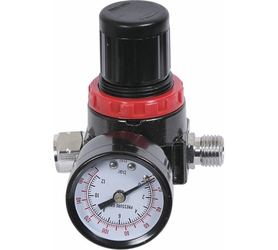 Изображение товара Регулятор давления 1/4 для краскопульта АвтоDело 42550 11308